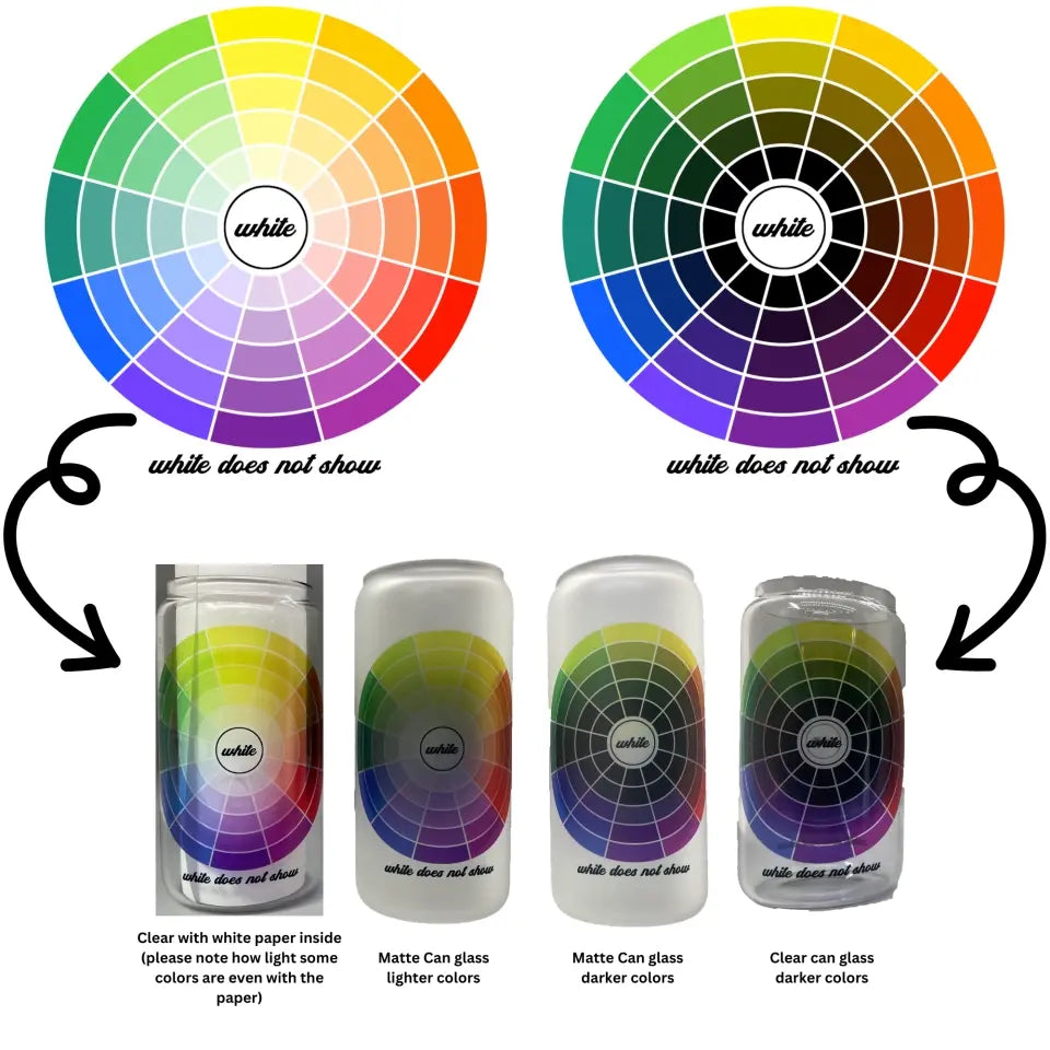 Print On Demand 16 oz Can Glass With Bamboo Lid and Straw MATTE/FROSTED
SUBLIMATION - NO WHITE OR LIGHT COLORS