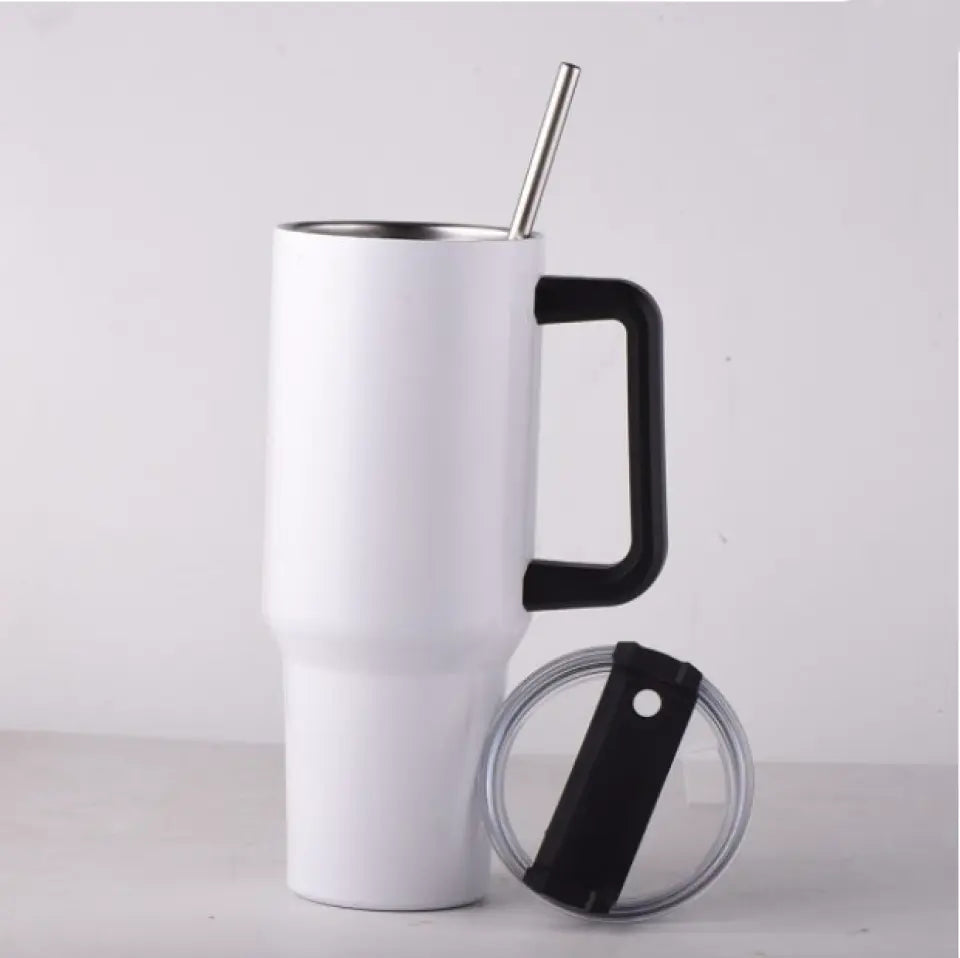 Print On Demand 40 oz Tumbler White Or Black Handle
SUBLIMATION