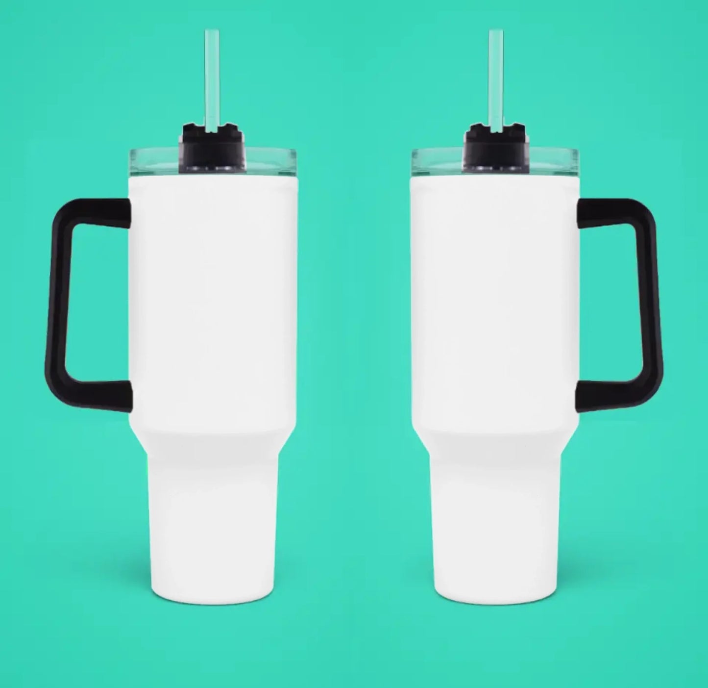 Print On Demand 40 oz Tumbler White Or Black Handle
SUBLIMATION