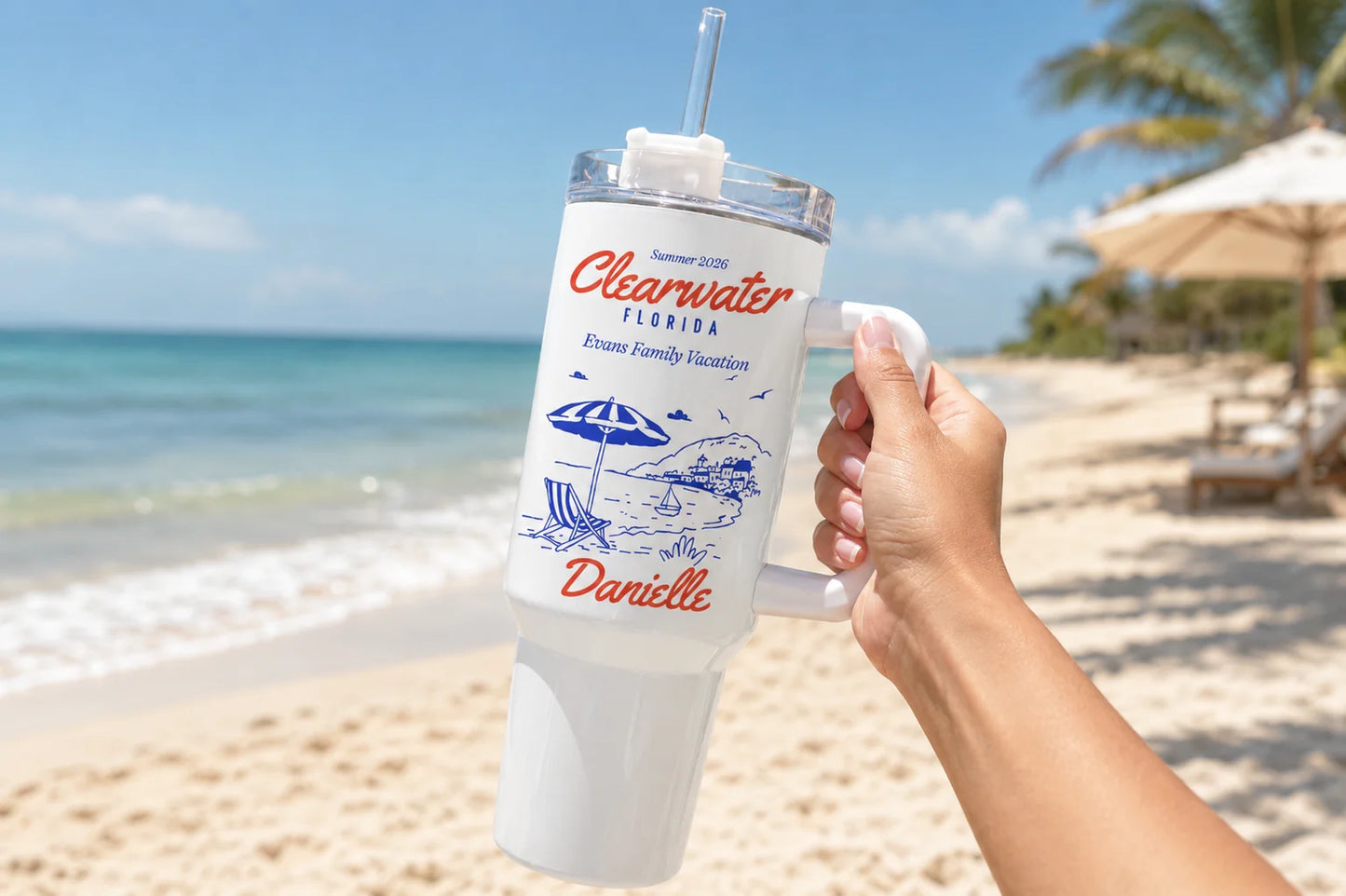40oz Vacation Tumbler
