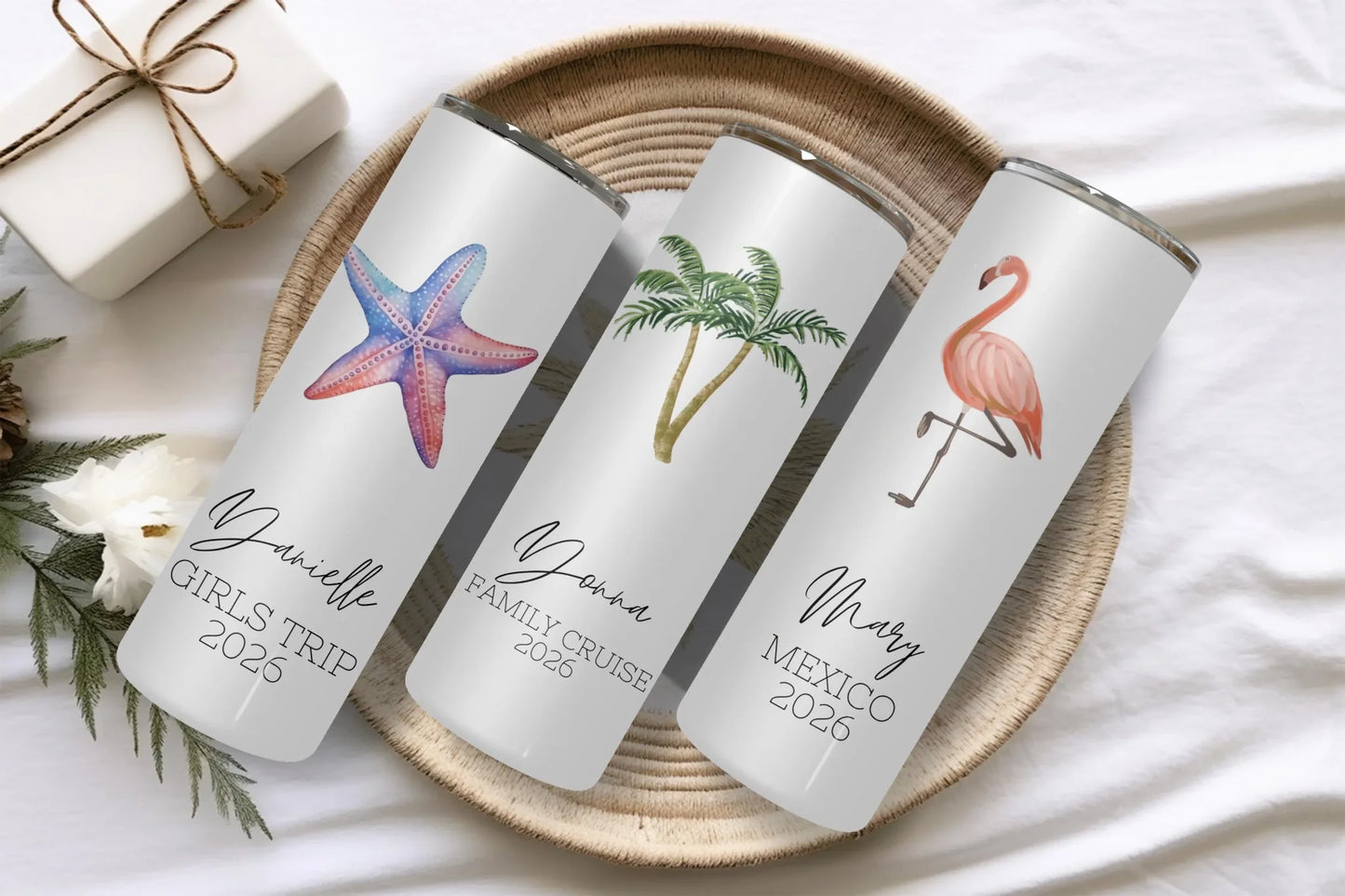 Customized Vacation Tumbler