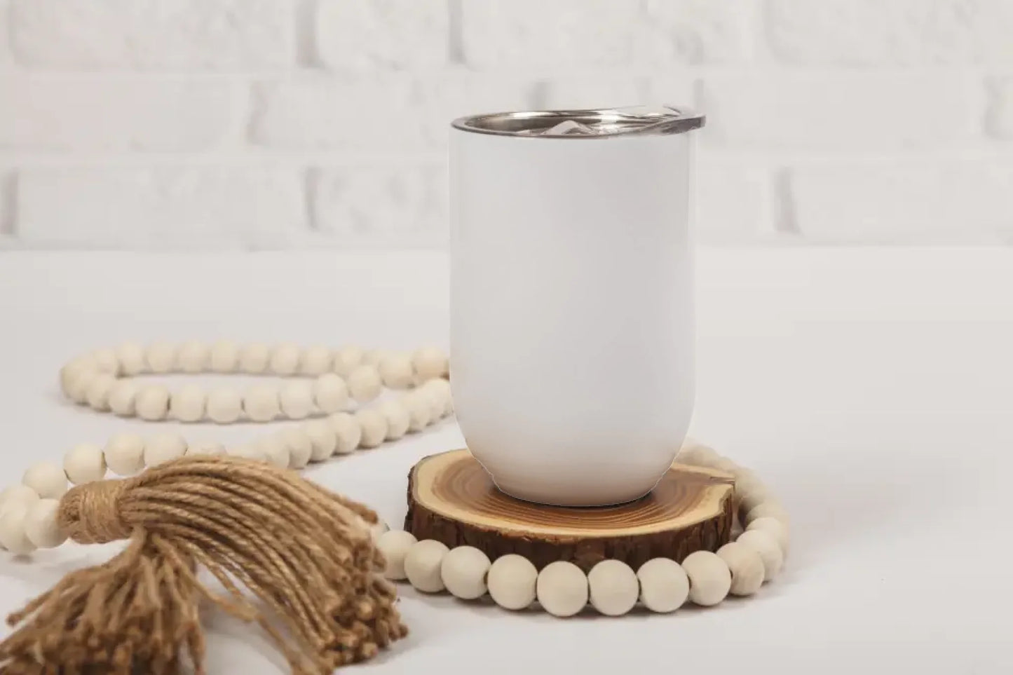 Print On Demand 12oz Wine Tumbler and Straw 
SUBLIMATION