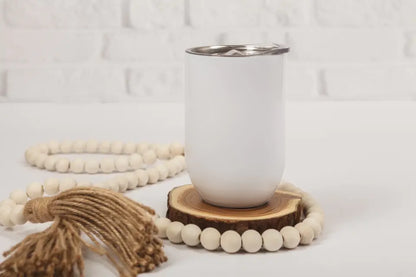 Print On Demand 12oz Wine Tumbler and Straw 
SUBLIMATION